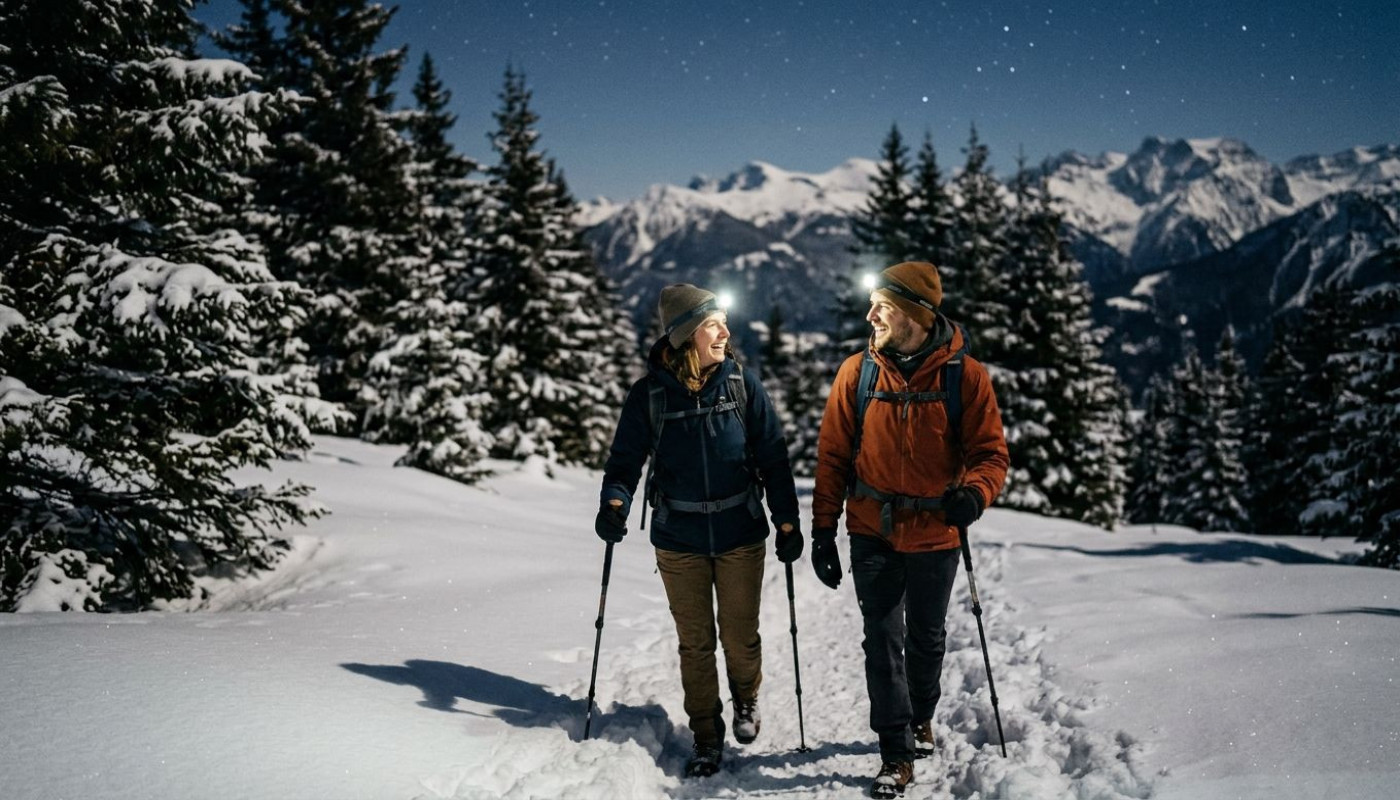 Comment la randonnée nocturne sublime les séjours en montagne l’hiver